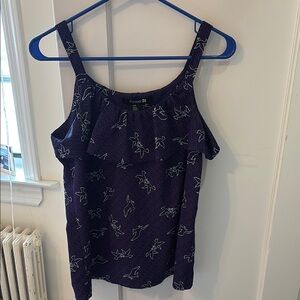 Forever 21 Navy Blue Women's Top